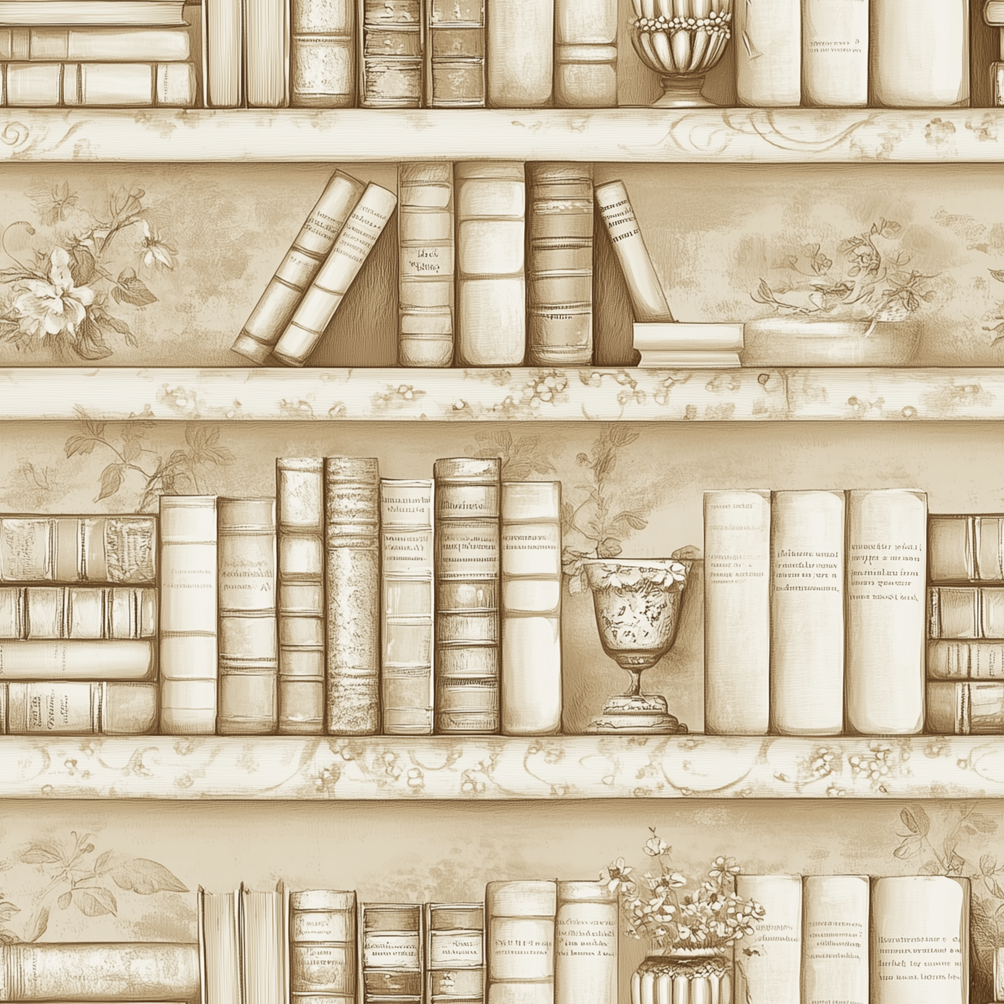 Leontine Wallpaper - Benton Lane Home - Painted Paper