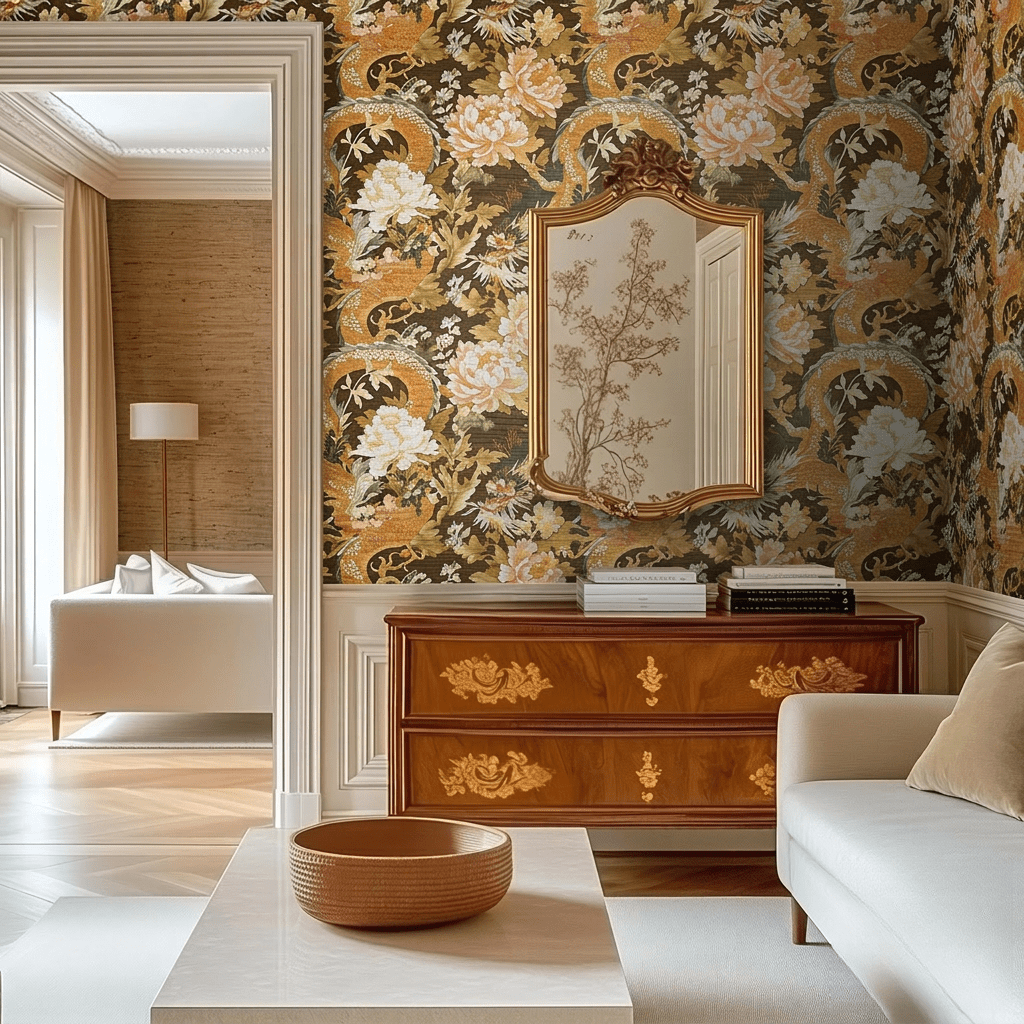 Lian Faux Grasscloth Wallpaper - Benton Lane Home - Painted Paper
