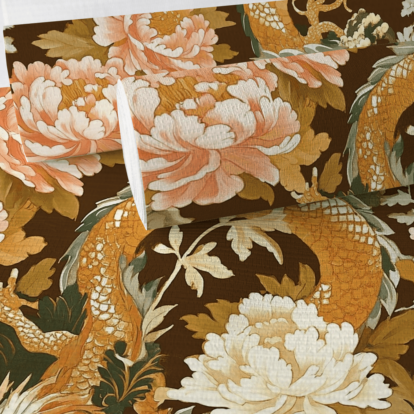 Lian Faux Grasscloth Wallpaper - Painted Paper