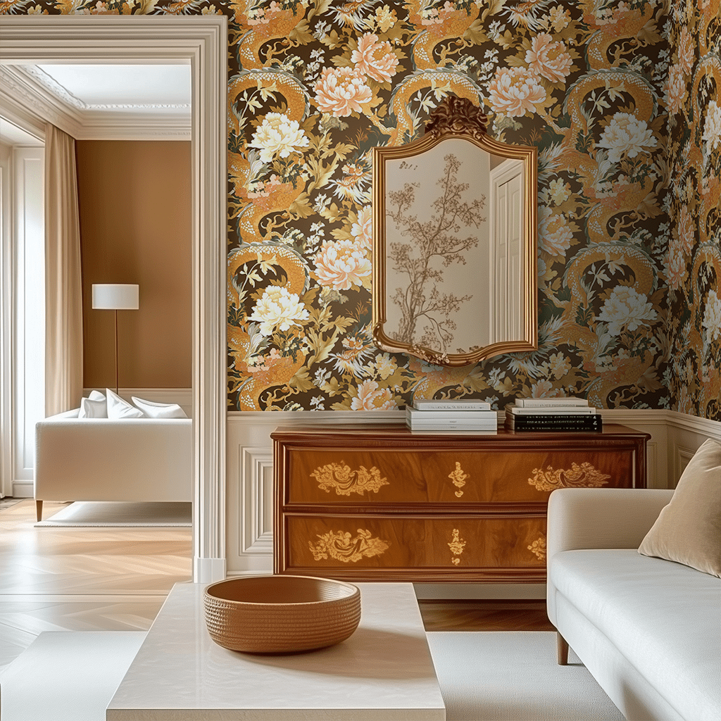 Lian Wallpaper - Benton Lane Home - Painted Paper