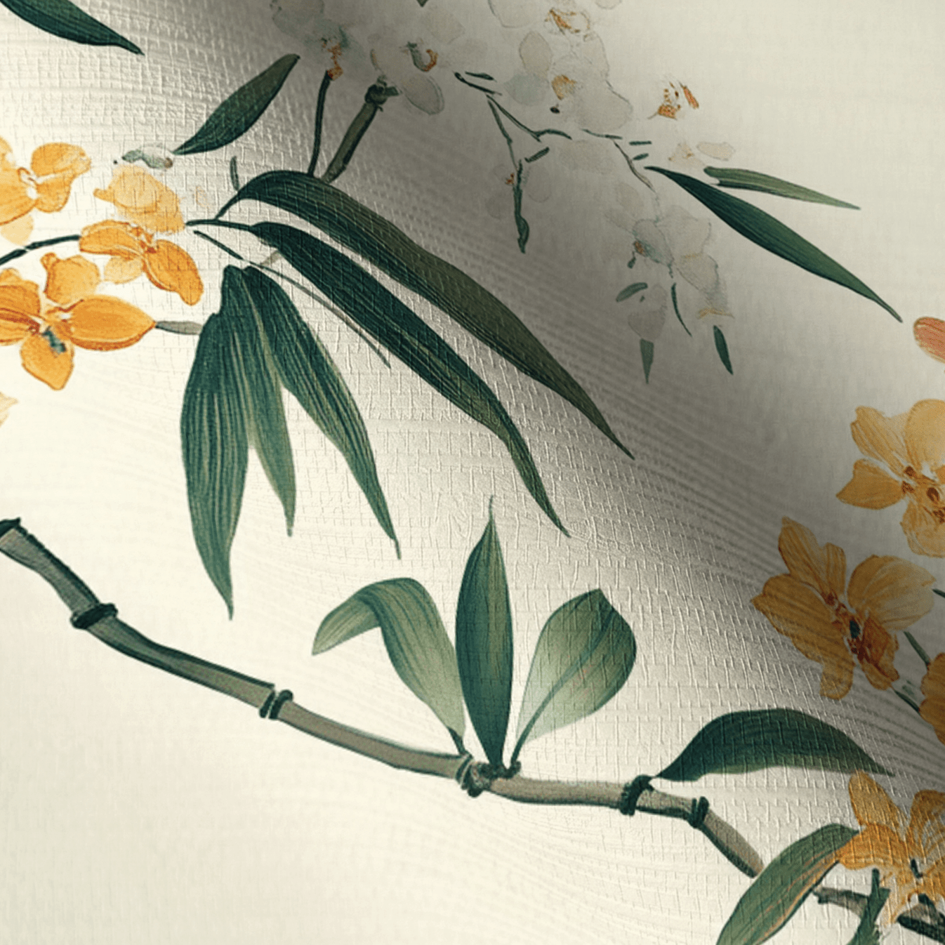 Liana Faux Grasscloth Wallpaper - Painted Paper