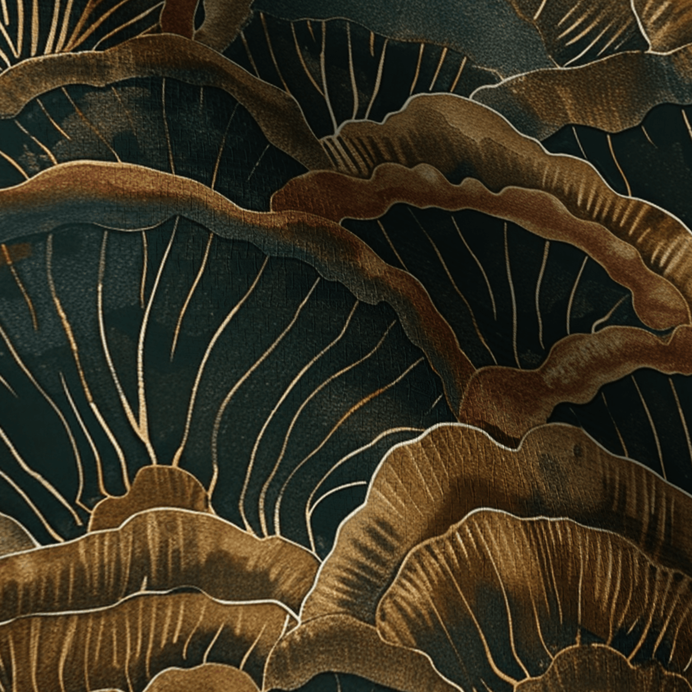 Lichen Faux Grasscloth Wallpaper - Painted Paper