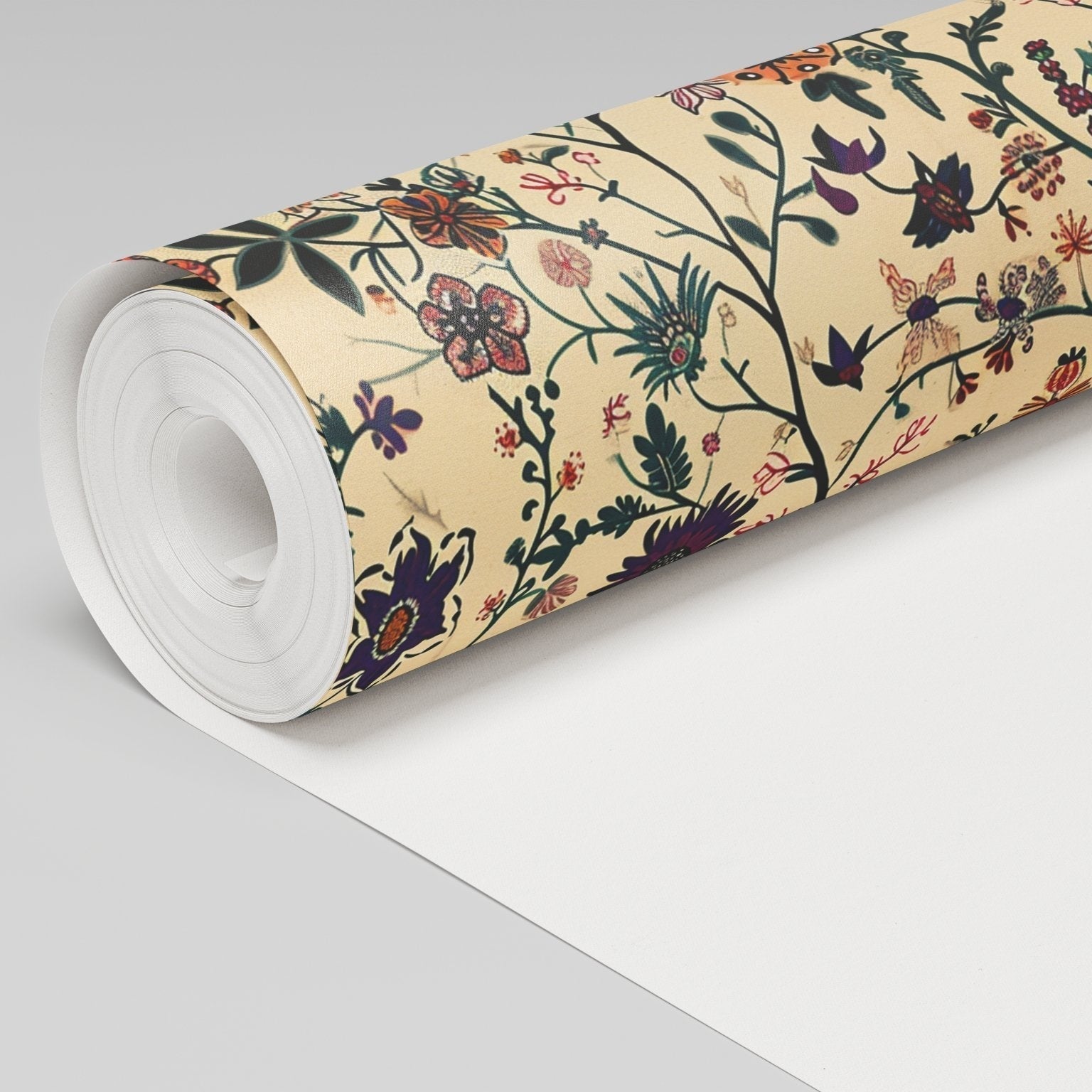 Liddy Jo Floral Wallpaper - Benton Lane Home - Painted Paper