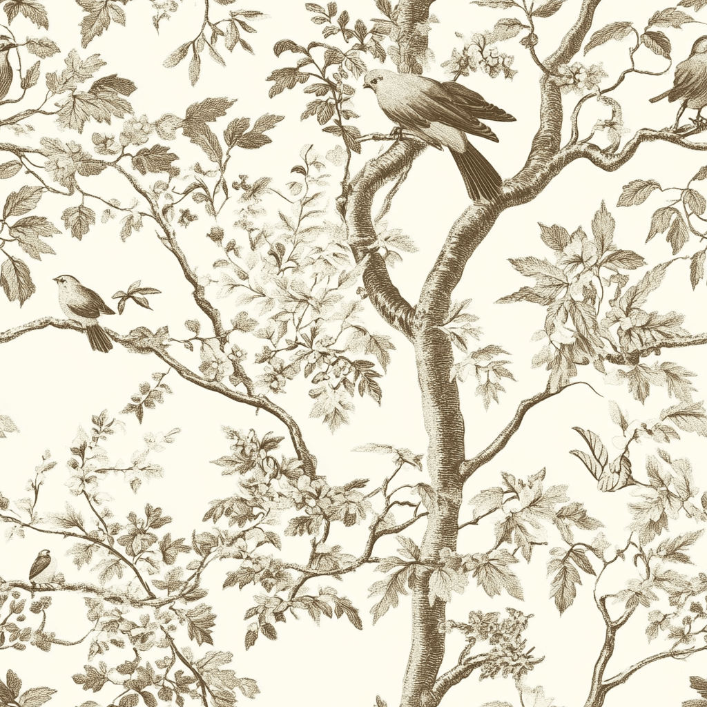 Liesl Wallpaper - Painted Paper