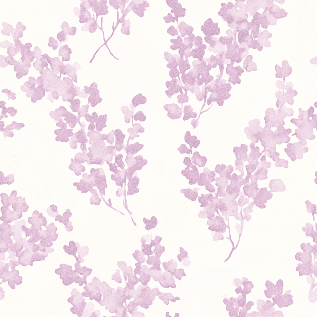 Lilac Stems Wallpaper - Lemon Park