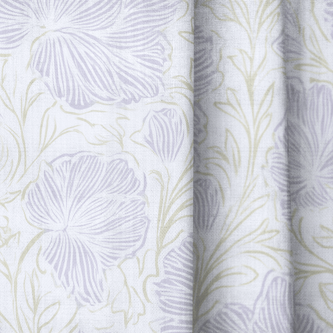 Lilac Veil - Drapery - Benton Lane Home - Lemon Park
