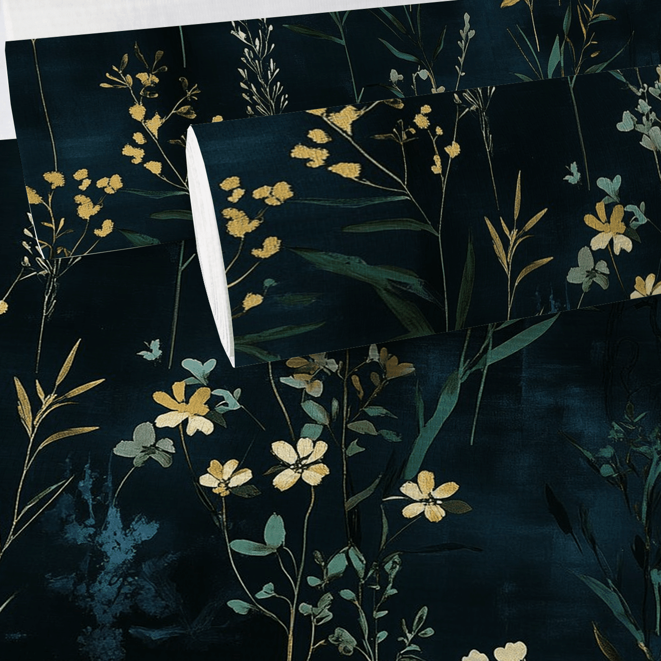 Lillia Faux Grasscloth Wallpaper - Painted Paper