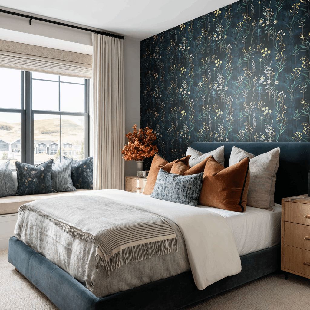 Lillia Wallpaper - Benton Lane Home - Painted Paper