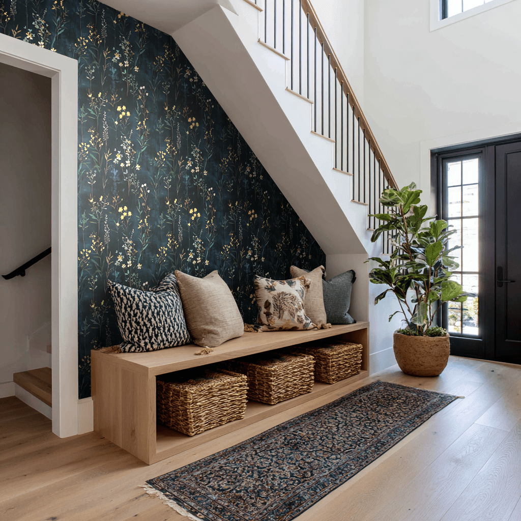 Lillia Wallpaper - Benton Lane Home - Painted Paper