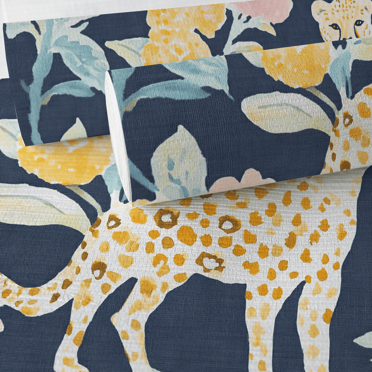 Lillith Faux Grasscloth Wallpaper - Benton Lane Home - Lemon Park