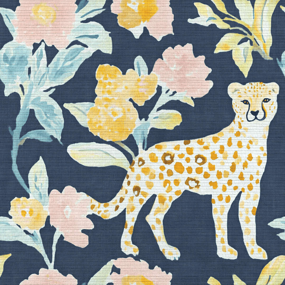 Lillith Faux Grasscloth Wallpaper - Benton Lane Home - Lemon Park