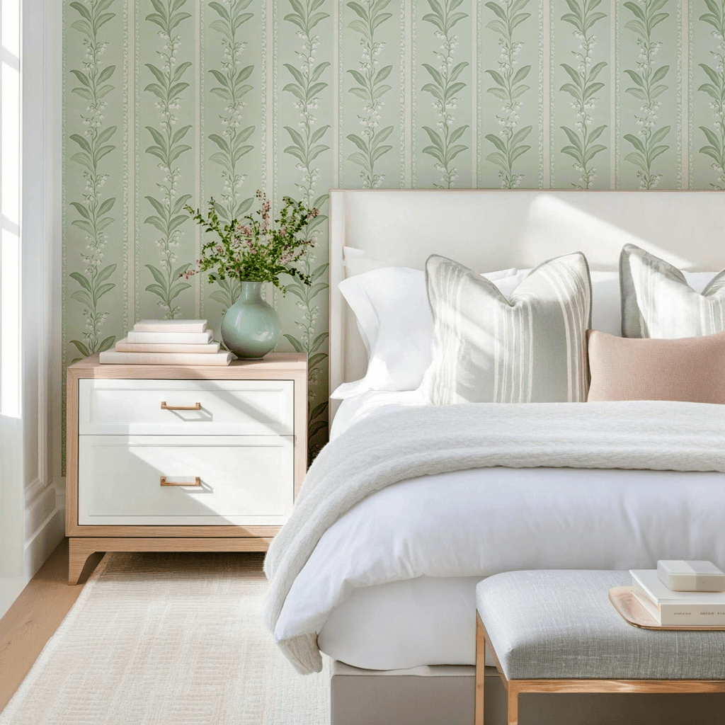 Lily Lane Wallpaper - Benton Lane Home - Lemon Park