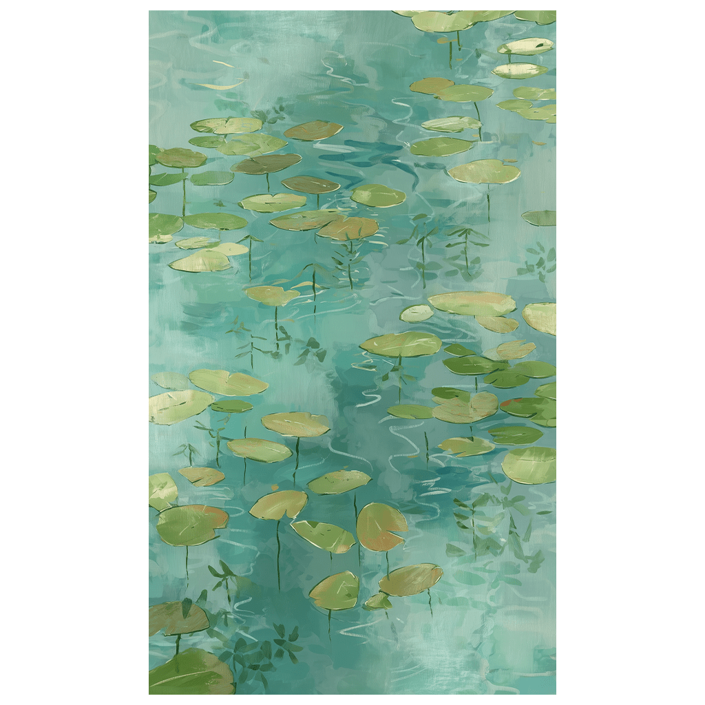 Lily Pond - Tapestry - Benton Lane Home - Lemon Park