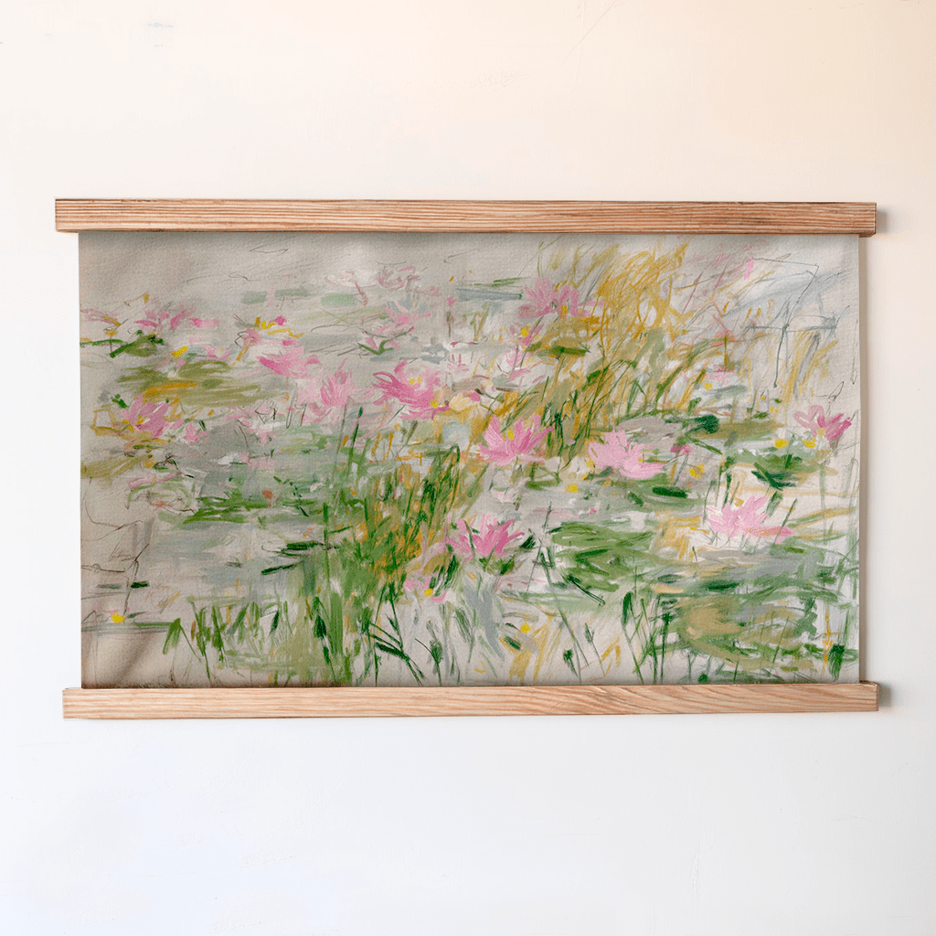 Lily Sketches - Tapestry - Benton Lane Home - Lemon Park