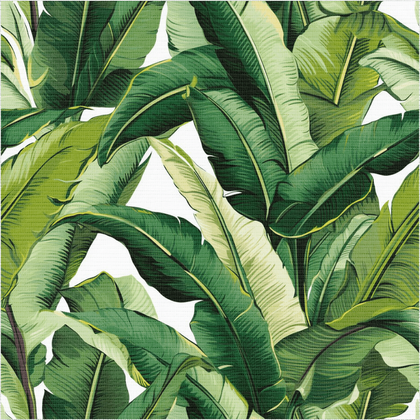 Lilya Tropical Faux Grasscloth Wallpaper - Benton Lane Home - Painted Paper