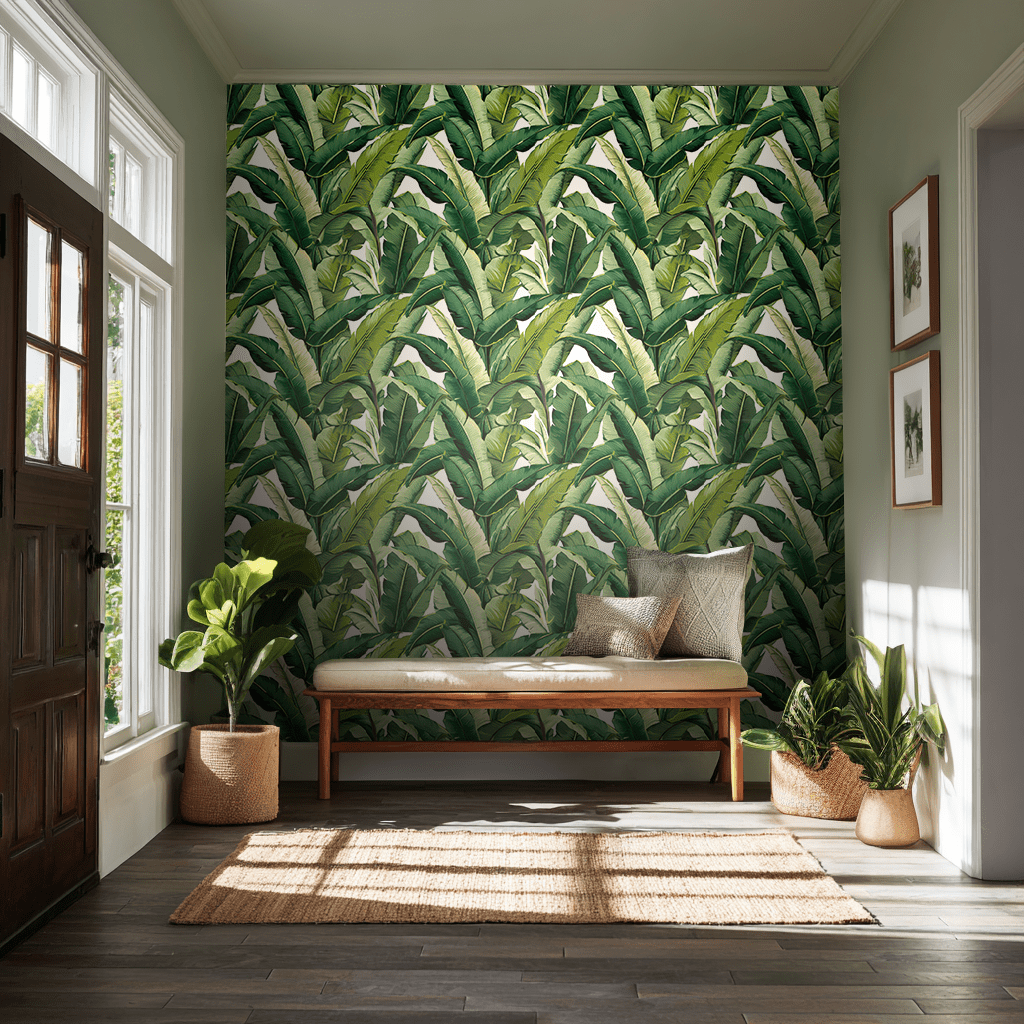 Lilya Tropical Wallpaper - Benton Lane Home - Painted Paper