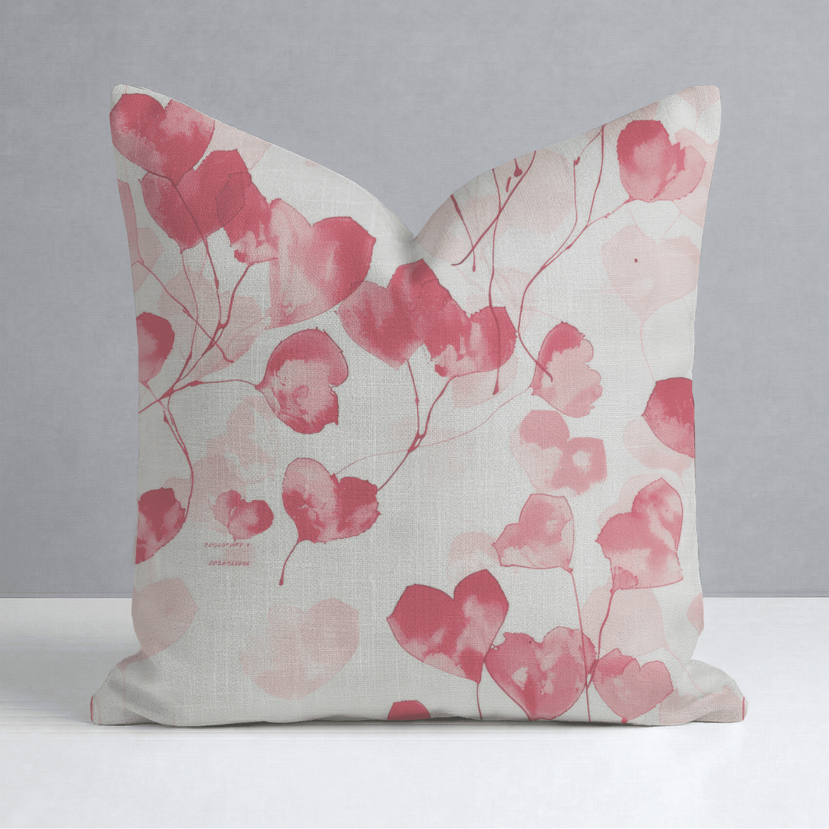 Lily's Love Notes Throw Pillow - Benton Lane Home - Lemon Park