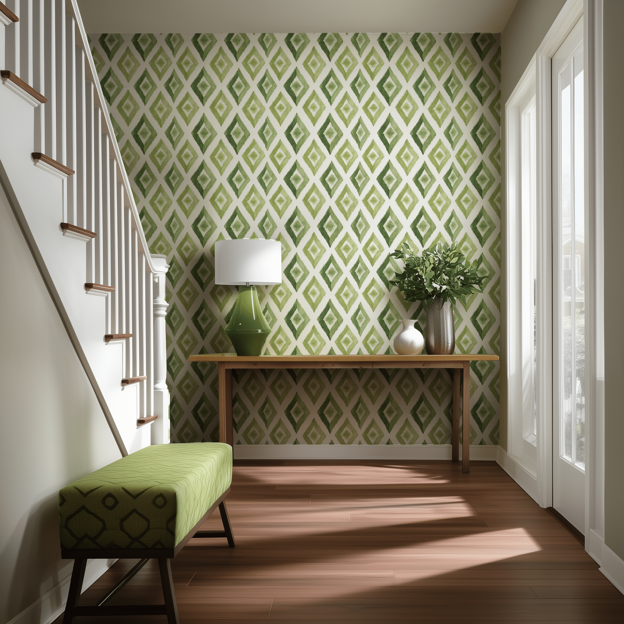 Limewash Wallpaper - Benton Lane Home - Benton Lane