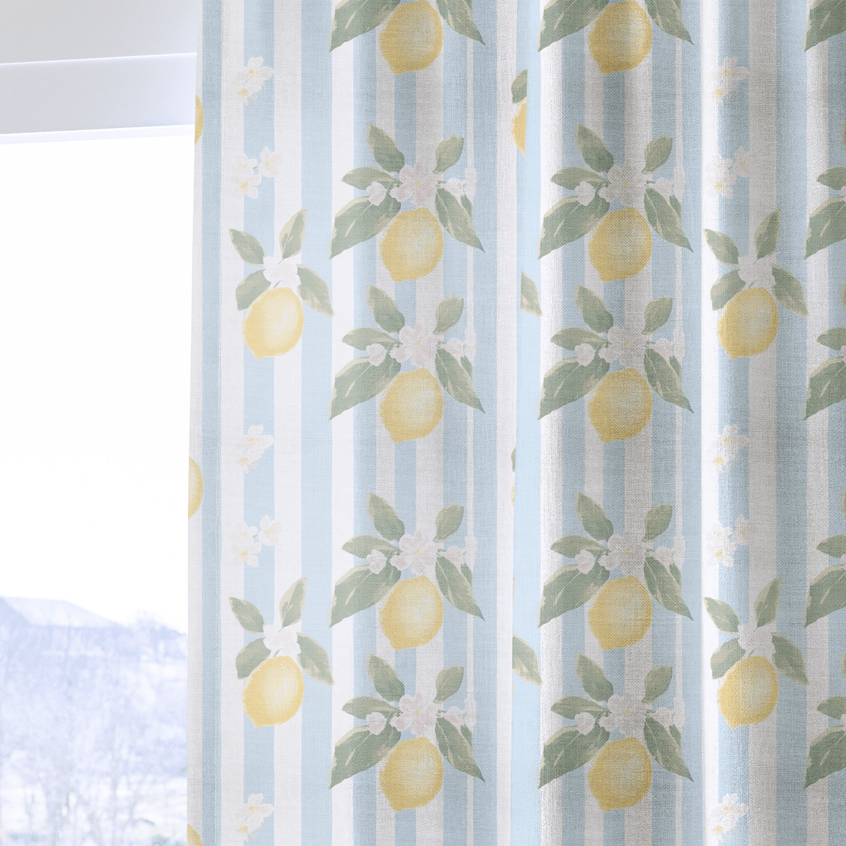 Limoncello - Drapery - Benton Lane Home - Lemon Park