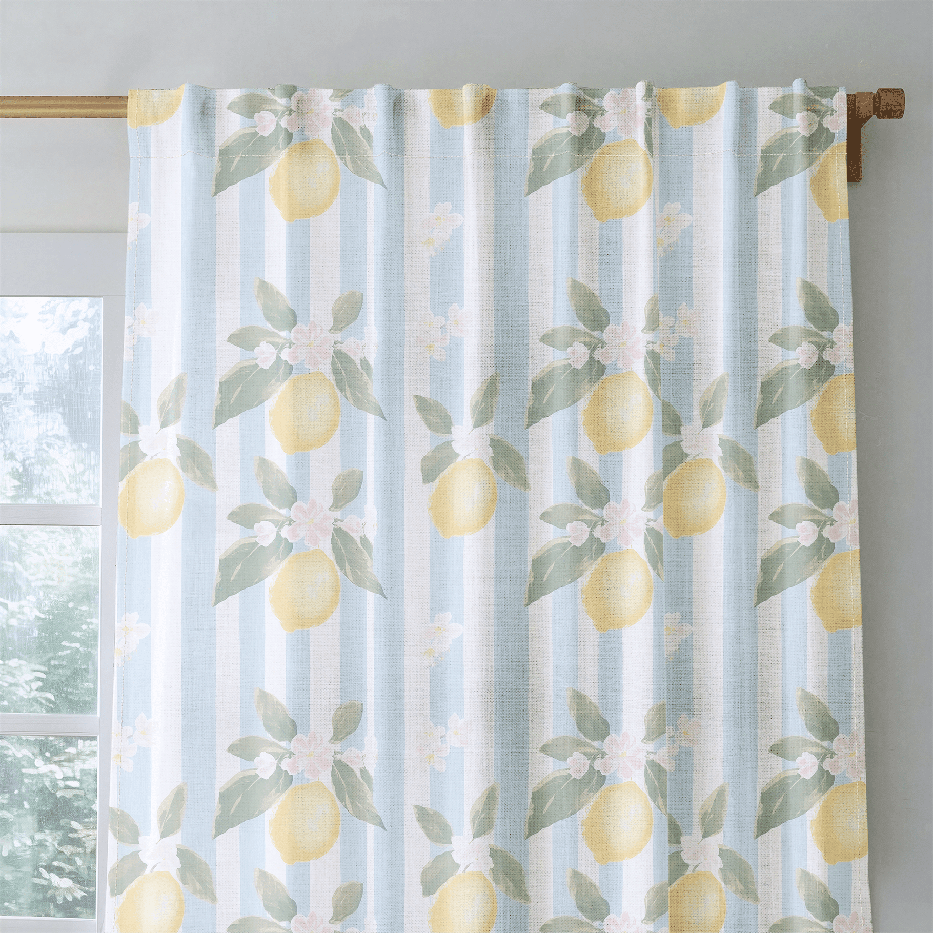 Limoncello - Drapery - Benton Lane Home - Lemon Park