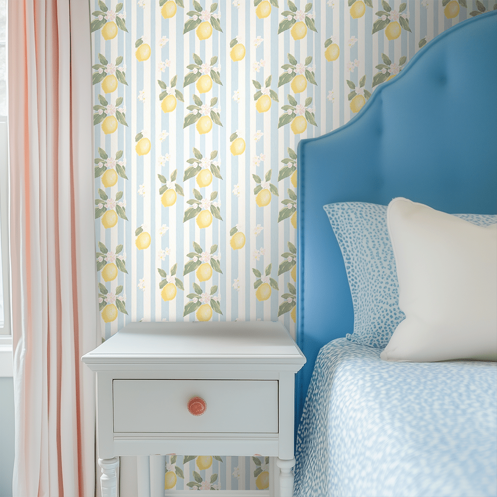 Limoncello Wallpaper - Benton Lane Home - Lemon Park