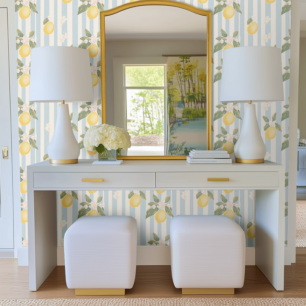 Limoncello Wallpaper - Benton Lane Home - Lemon Park