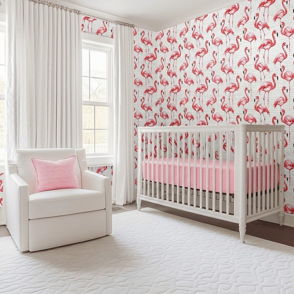 Lindsey Faux Grasscloth Wallpaper - Benton Lane Home - Lemon Park