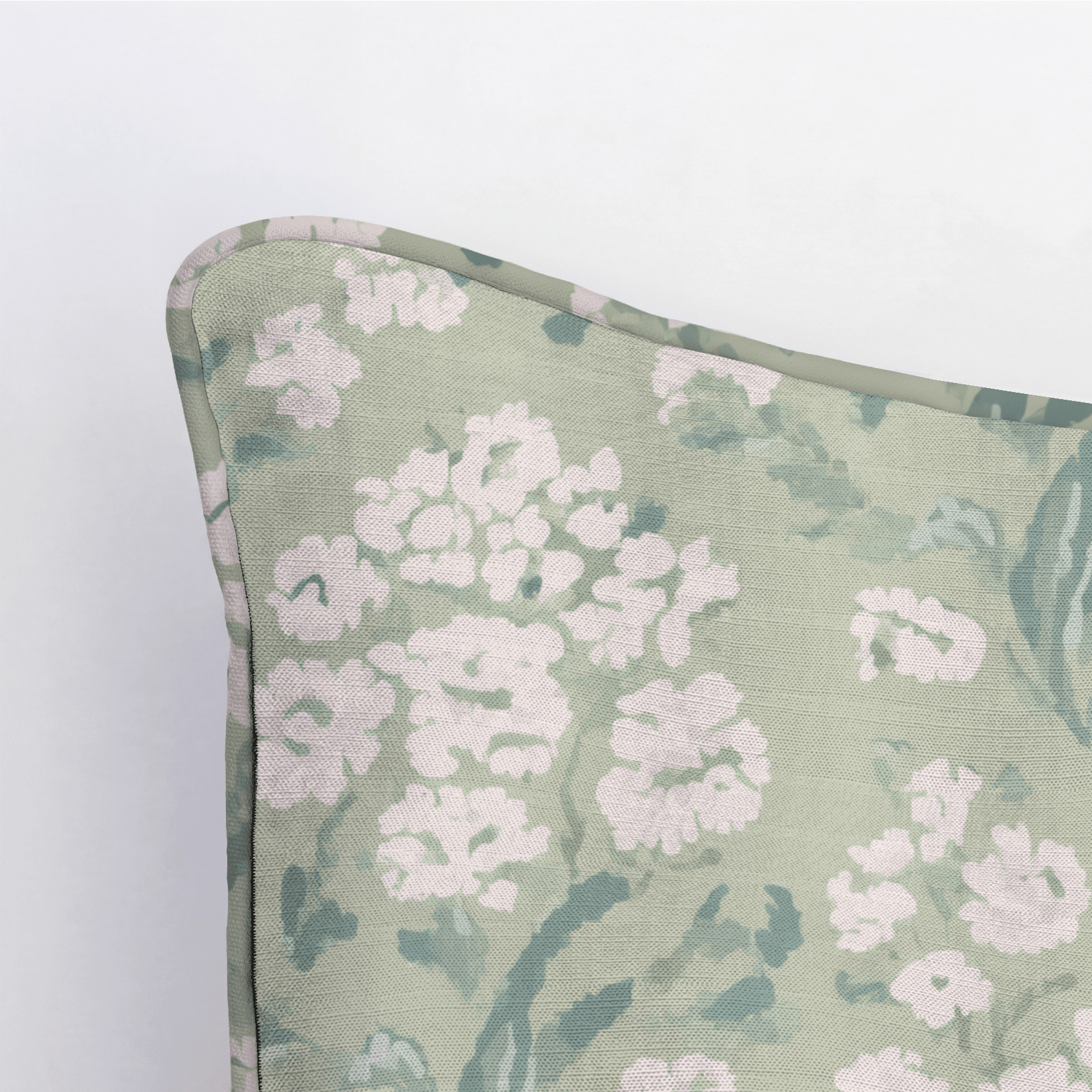 Linen Bloom Throw Pillow - Benton Lane Home - Lemon Park