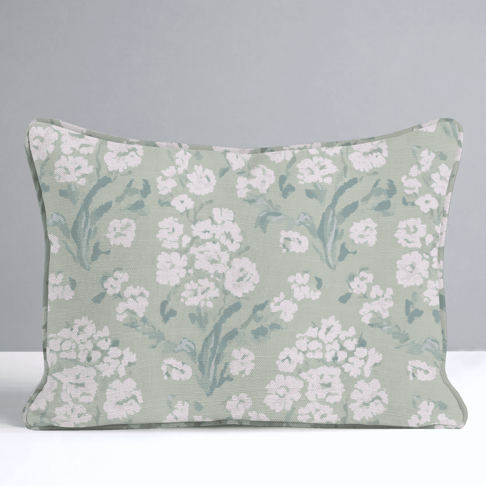 Linen Bloom Throw Pillow - Benton Lane Home - Lemon Park