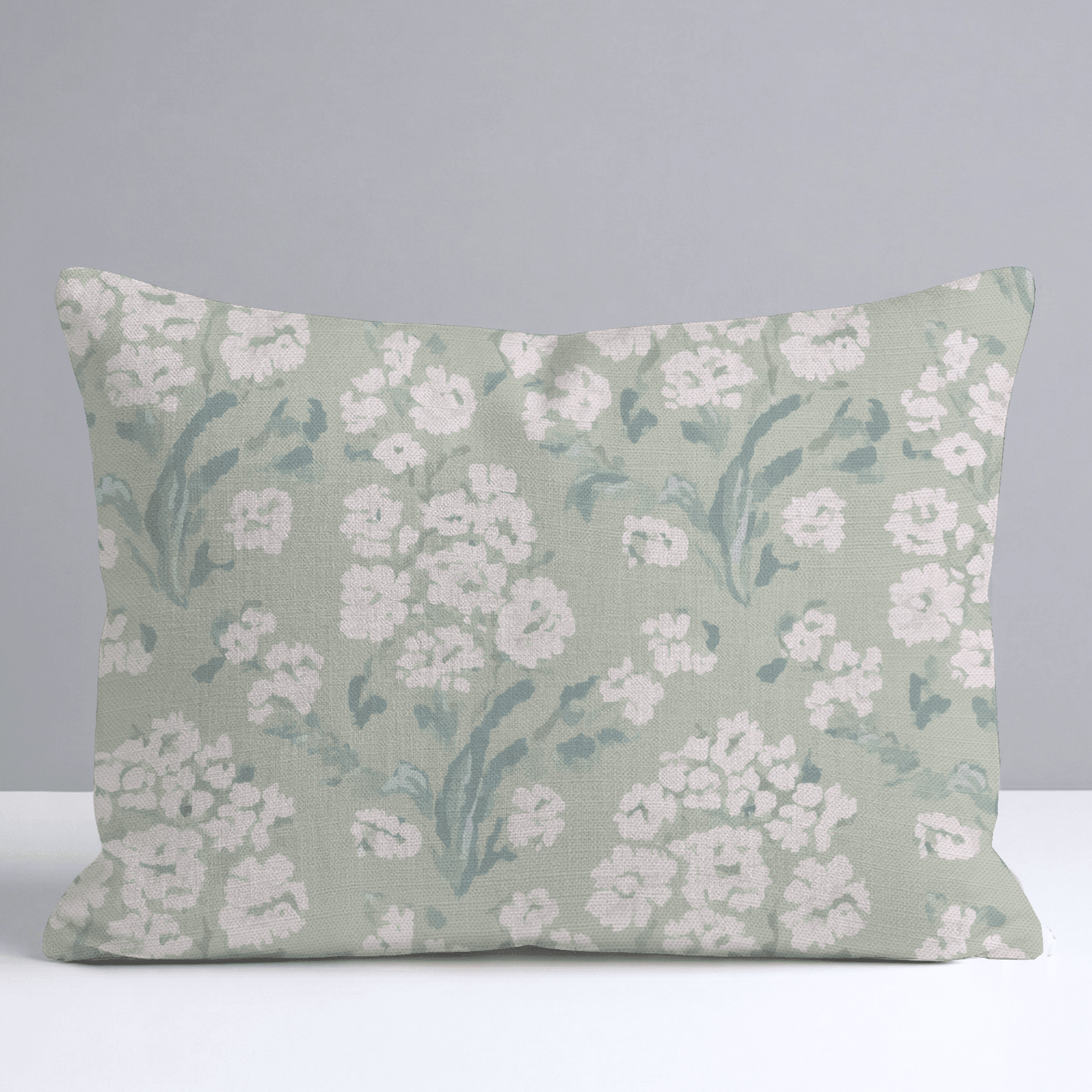 Linen Bloom Throw Pillow - Benton Lane Home - Lemon Park