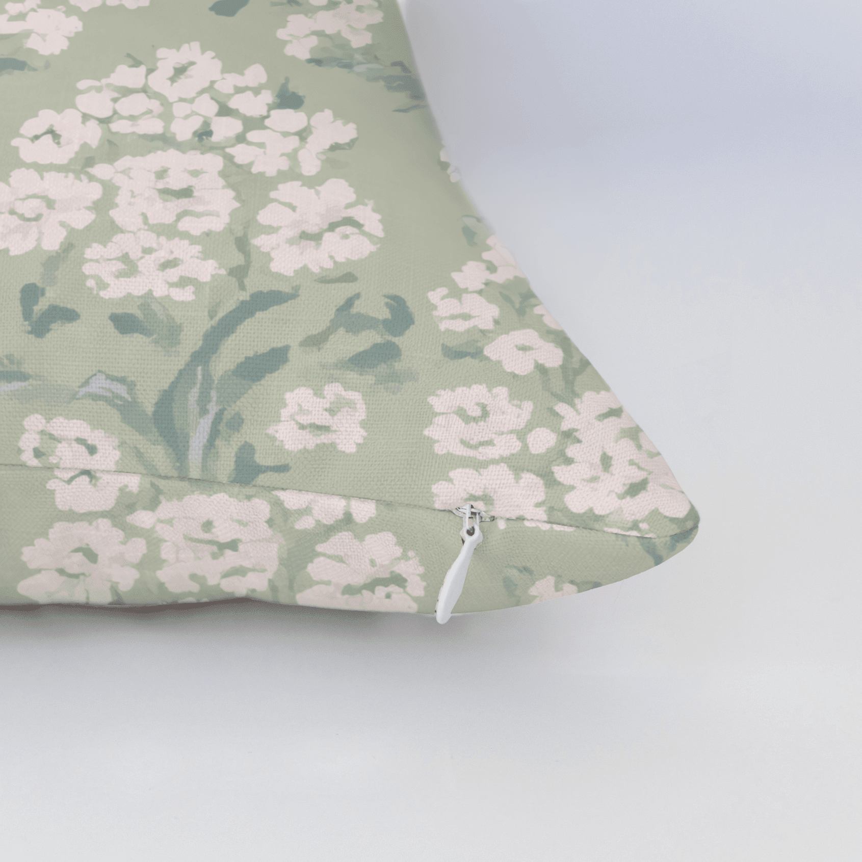 Linen Bloom Throw Pillow - Benton Lane Home - Lemon Park