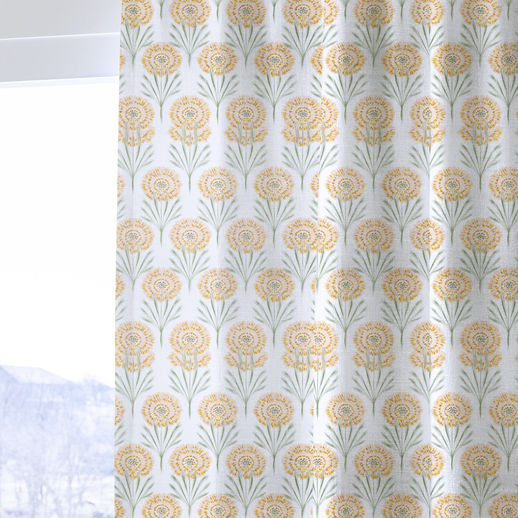 Linen Gold - Drapery - Benton Lane Home - Lemon Park