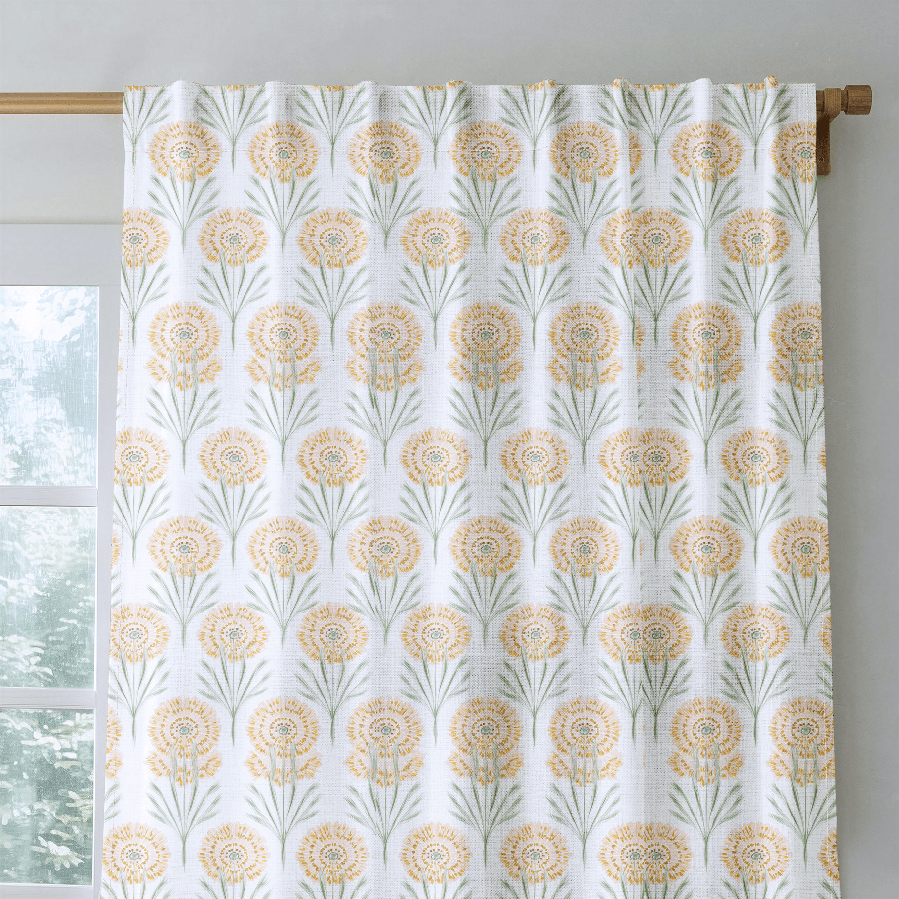 Linen Gold - Drapery - Benton Lane Home - Lemon Park