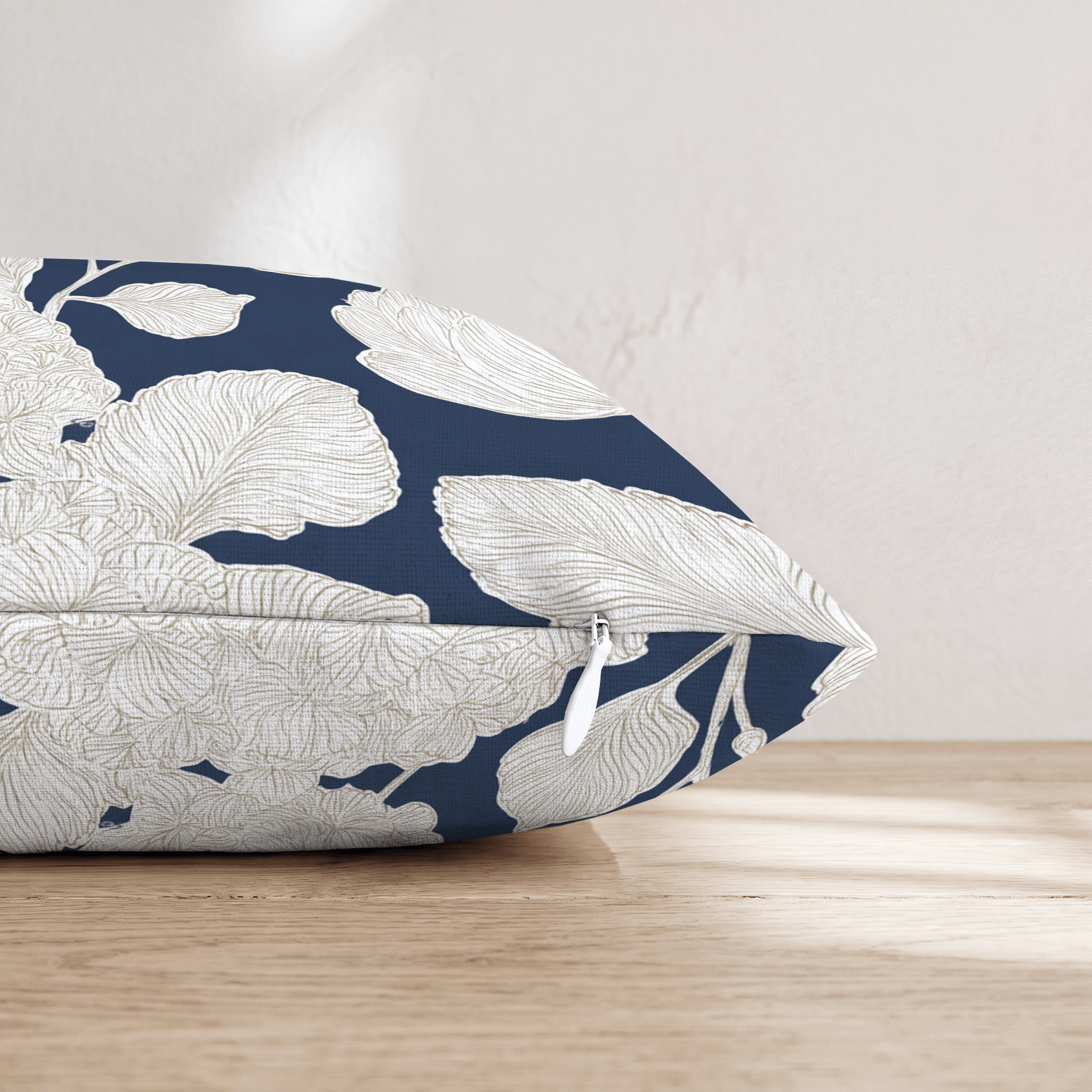 Linen Sketch Throw Pillow - Hillcroft Home