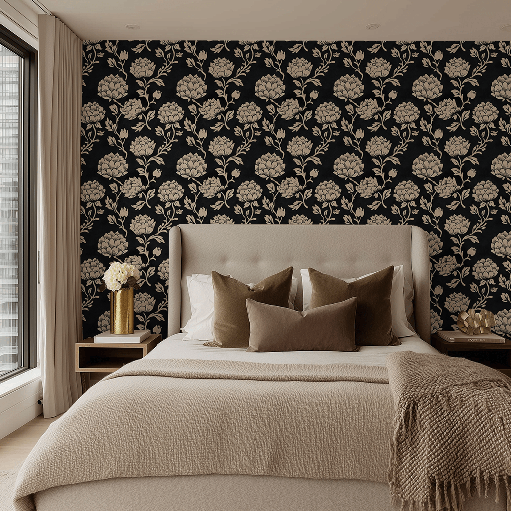 Linnea Wallpaper - Painted Paper