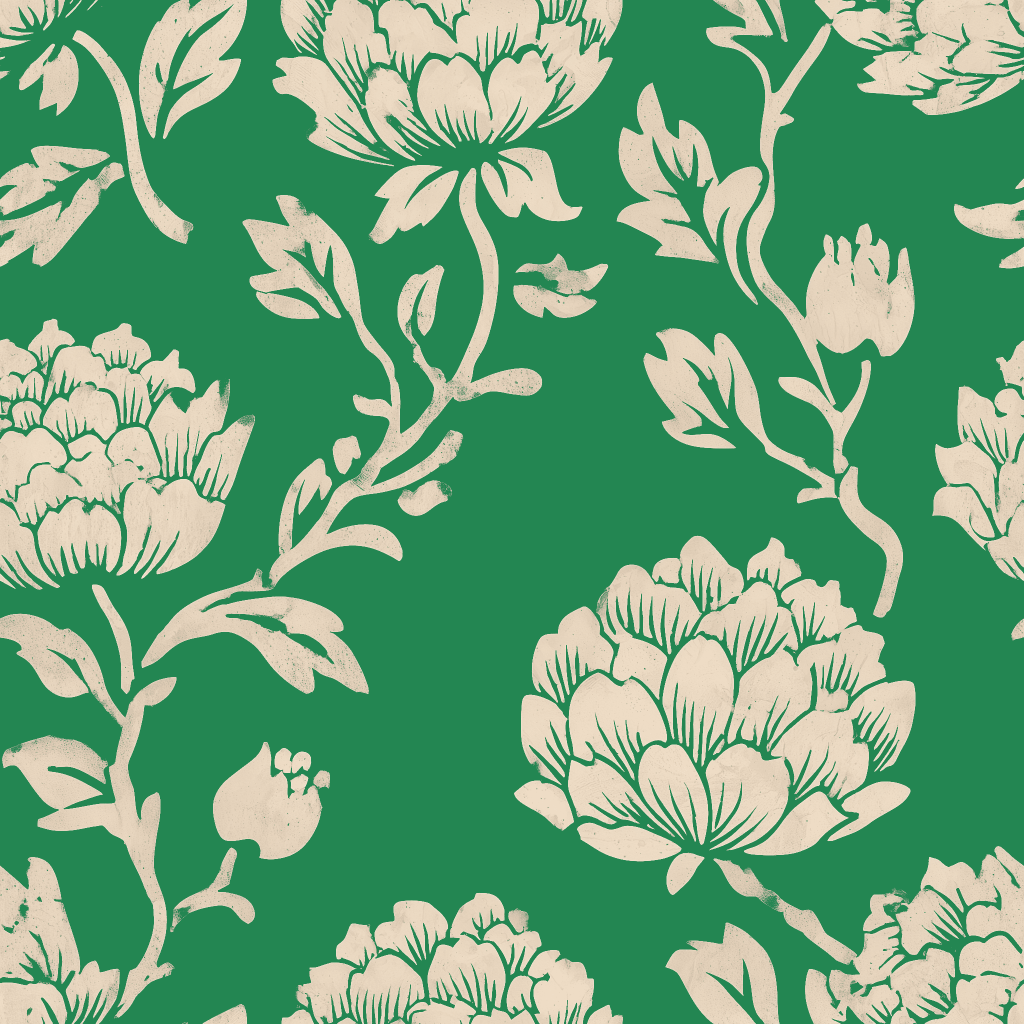 Linnea Wallpaper - Painted Paper