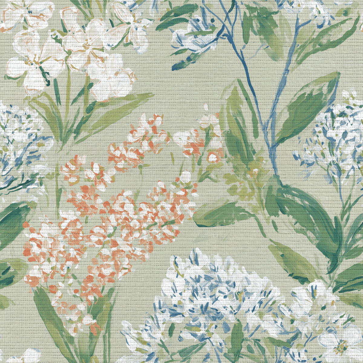 Lisette Faux Grasscloth Wallpaper - Lemon Park