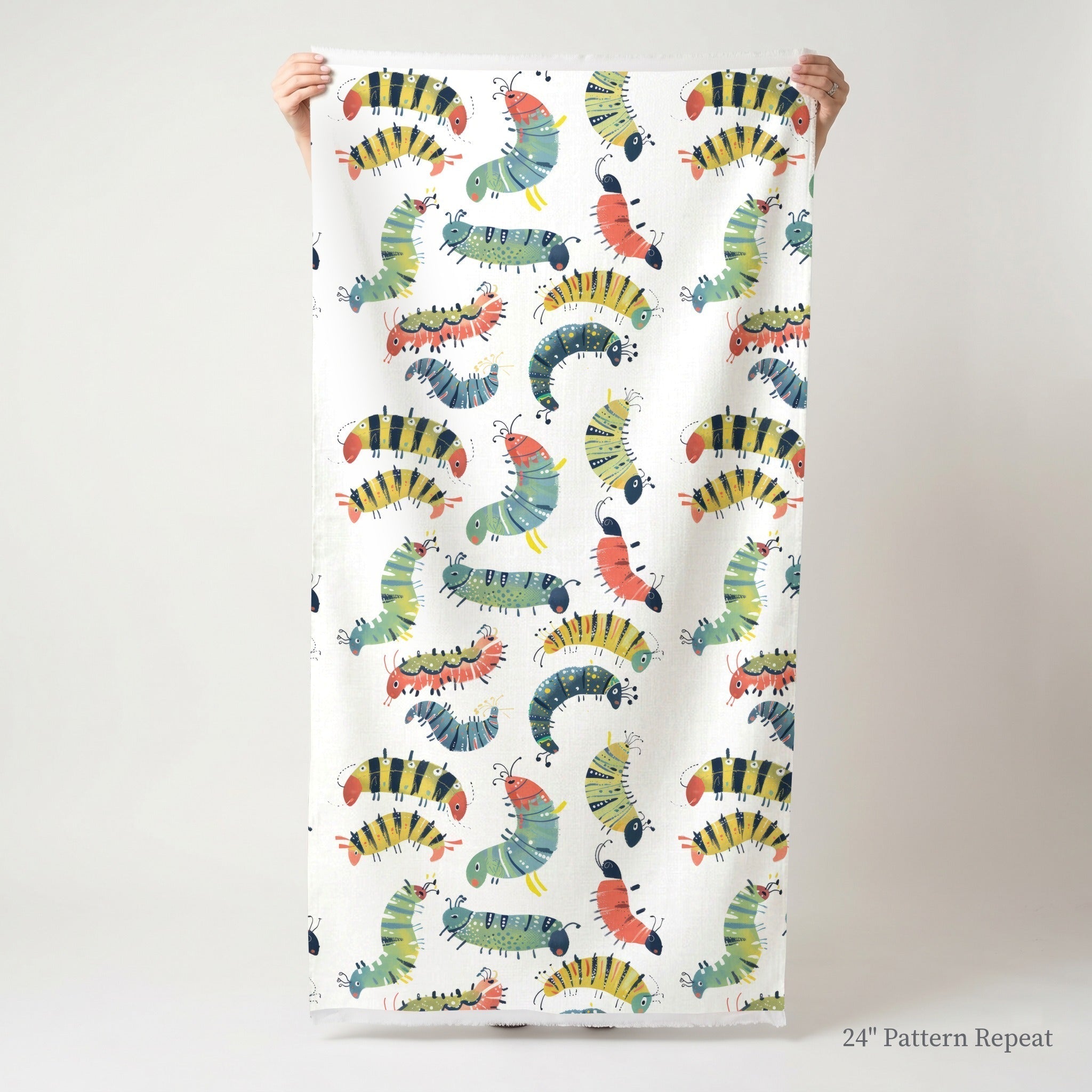 Little Caterpillar - Fabric - Benton Lane Home - Lemon Park