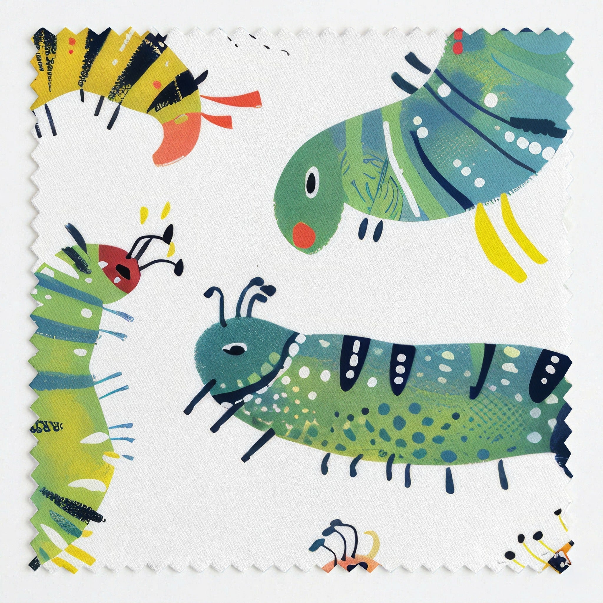 Little Caterpillar - Fabric - Benton Lane Home - Lemon Park