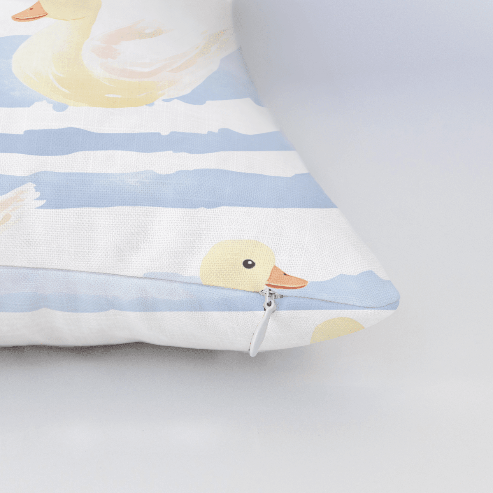 Little Ducklings Throw Pillow - Benton Lane Home - Lemon Park