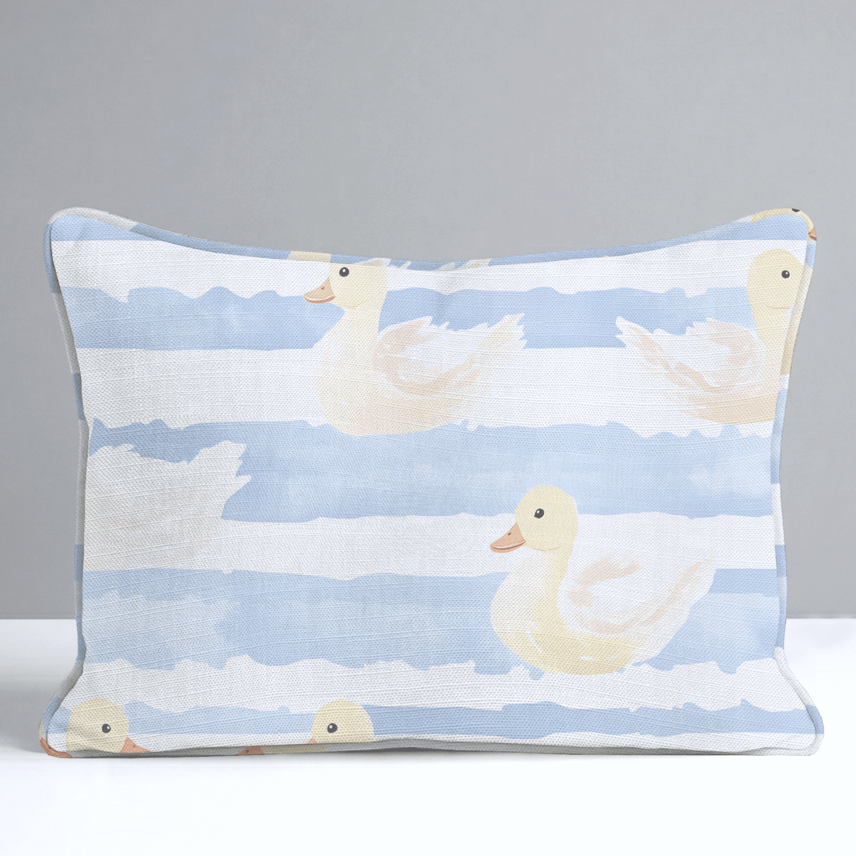 Little Ducklings Throw Pillow - Benton Lane Home - Lemon Park