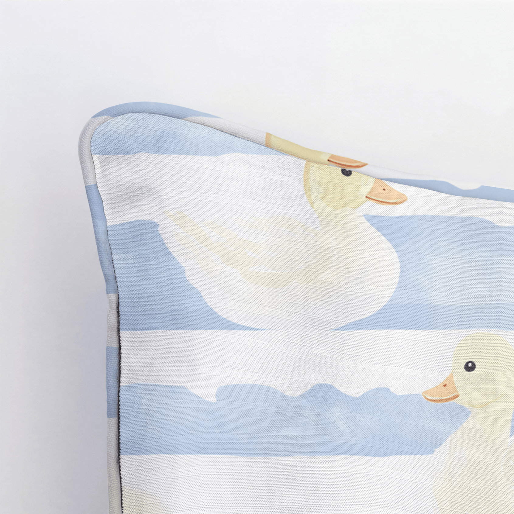 Little Ducklings Throw Pillow - Benton Lane Home - Lemon Park
