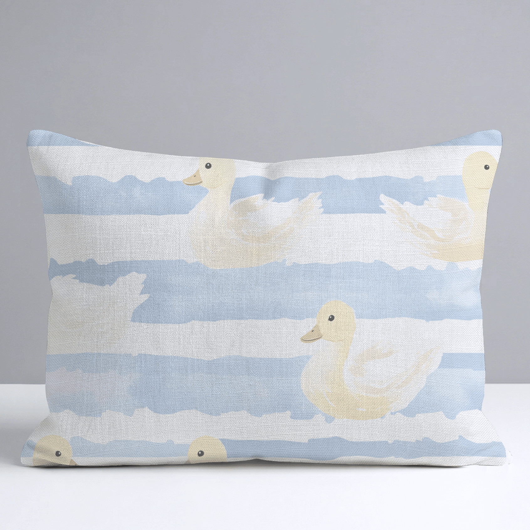 Little Ducklings Throw Pillow - Benton Lane Home - Lemon Park