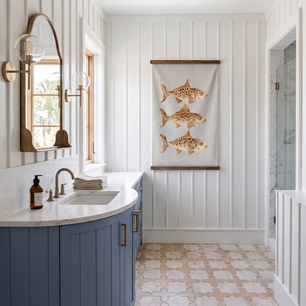 Little Pond - Tapestry - Benton Lane Home - Painted Paper
