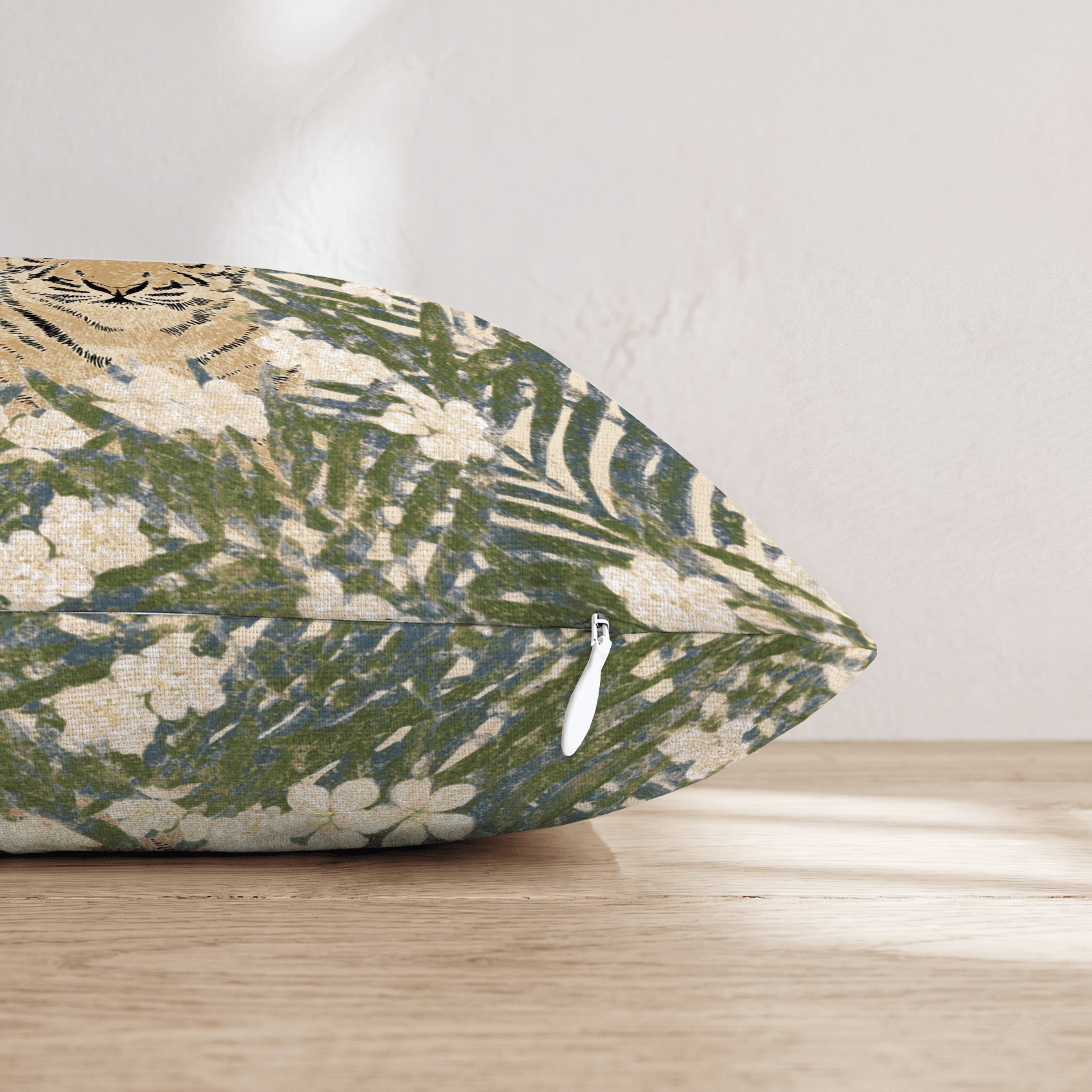Little Tiger Throw Pillow - Hillcroft Home