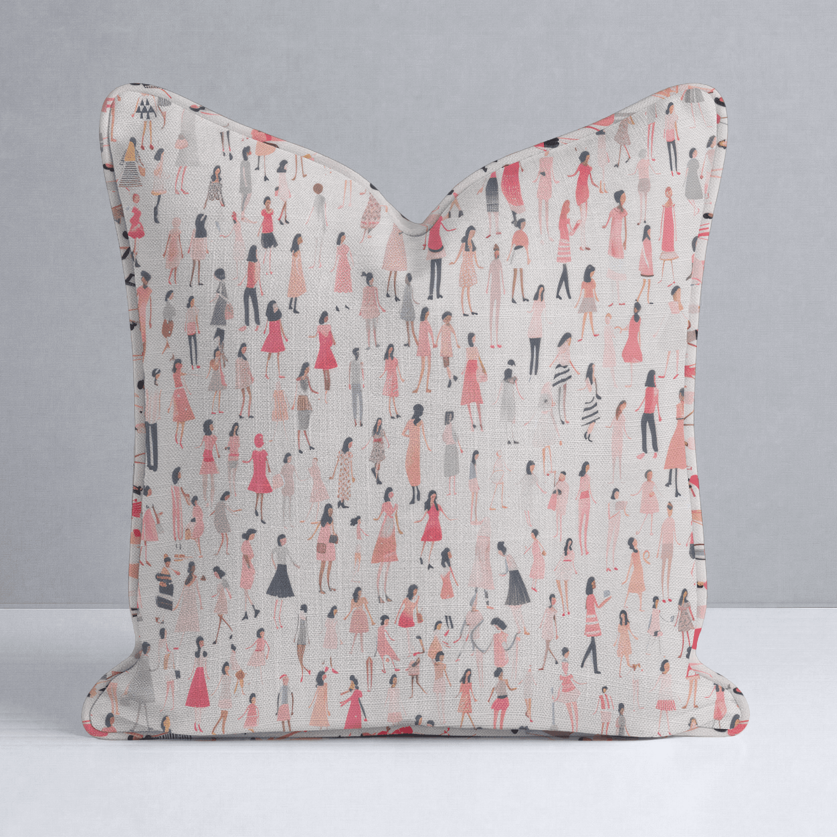 Little Women Throw Pillow - Benton Lane Home - Lemon Park