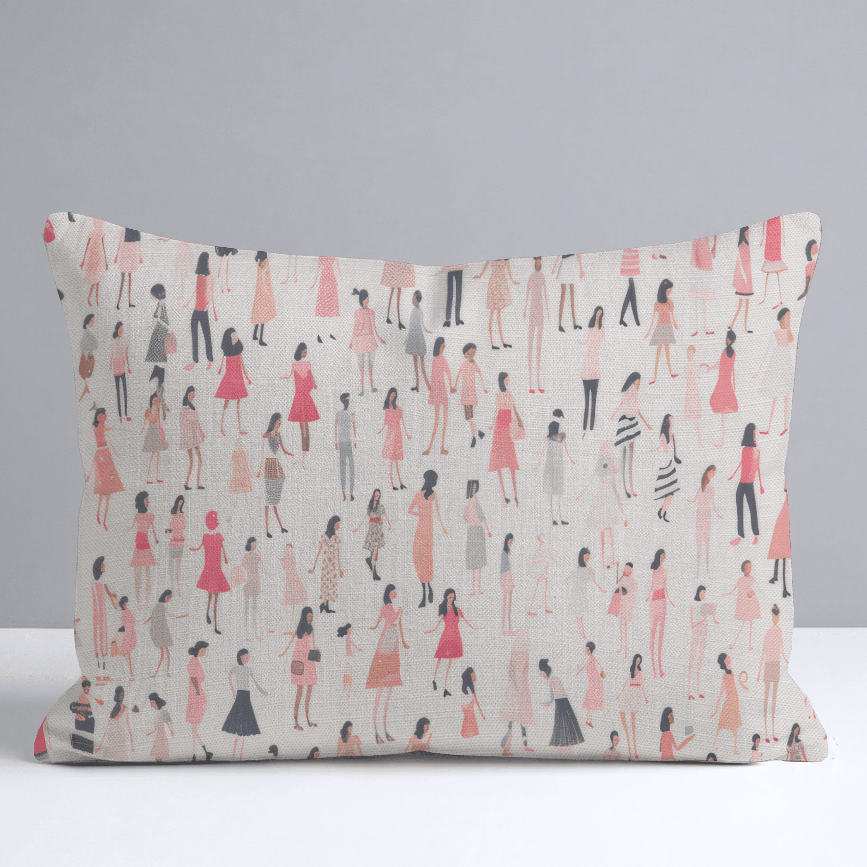 Little Women Throw Pillow - Benton Lane Home - Lemon Park