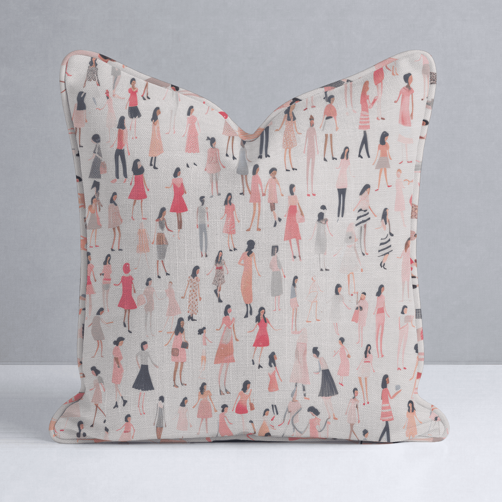 Little Women Throw Pillow - Benton Lane Home - Lemon Park