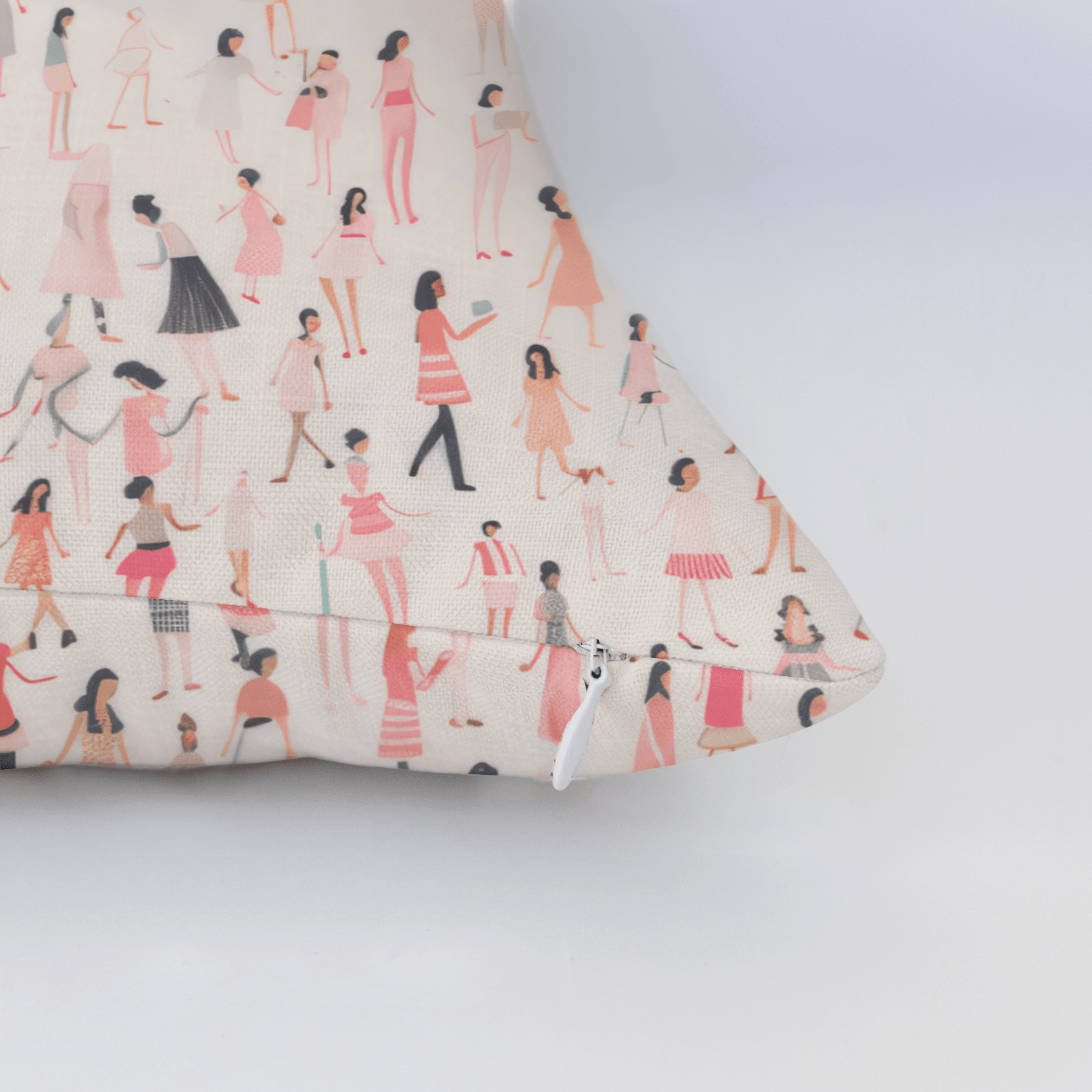 Little Women Throw Pillow - Benton Lane Home - Lemon Park
