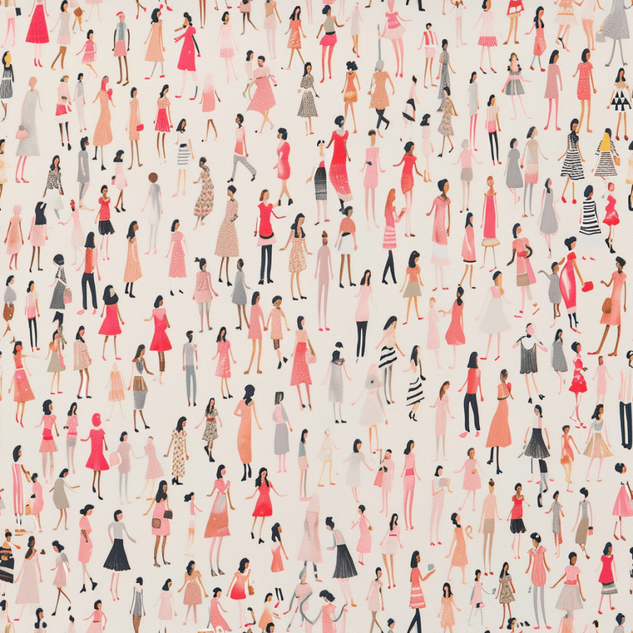 Little Women Wallpaper - Benton Lane Home - Lemon Park